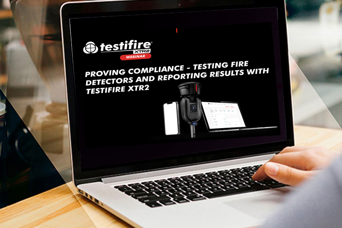 Proving compliance - testing fire detectors and reporting results with Testifire XTR2