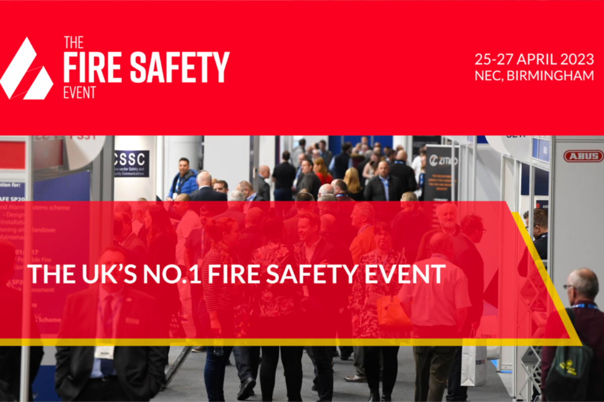 Fire Safety Event, join us at the NEC