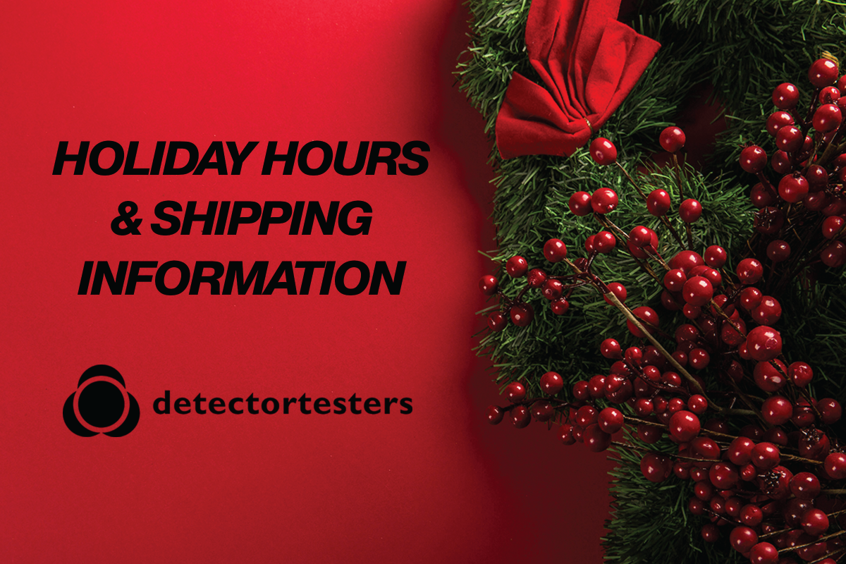 Holiday Hours & Shipping Information