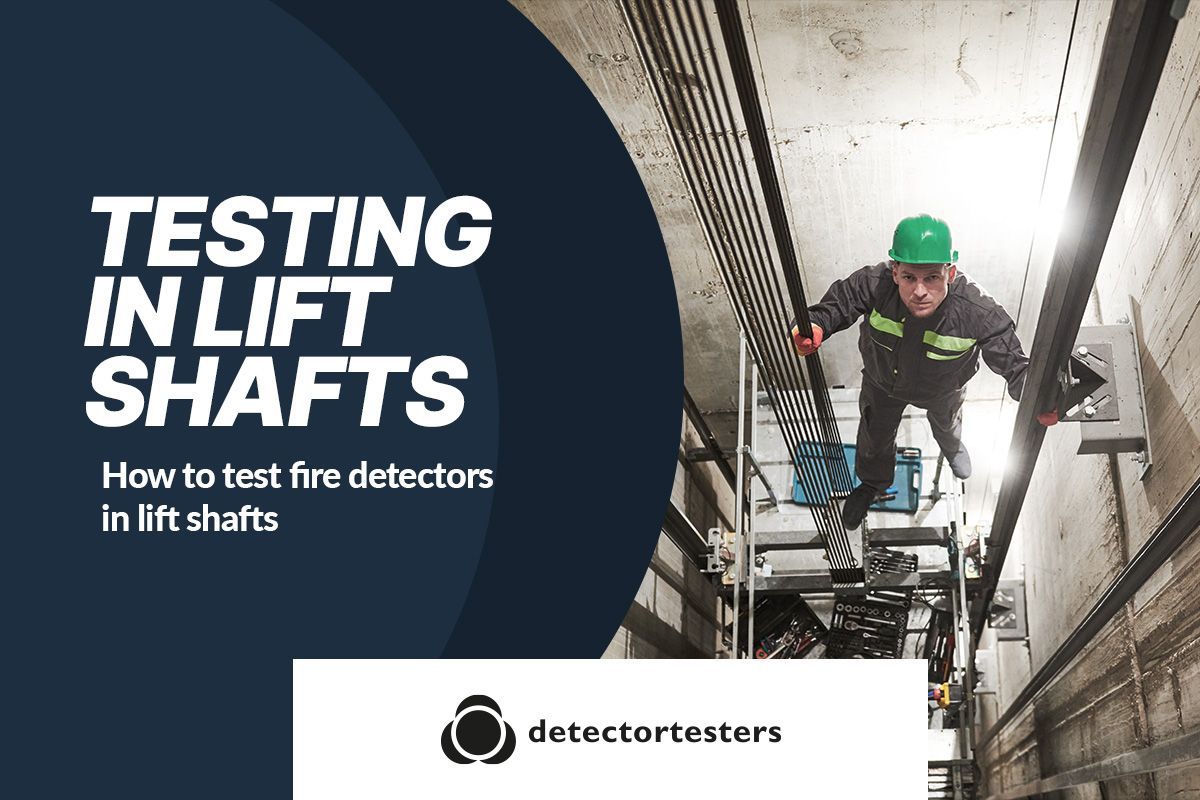 How to test fire detectors in lift shafts