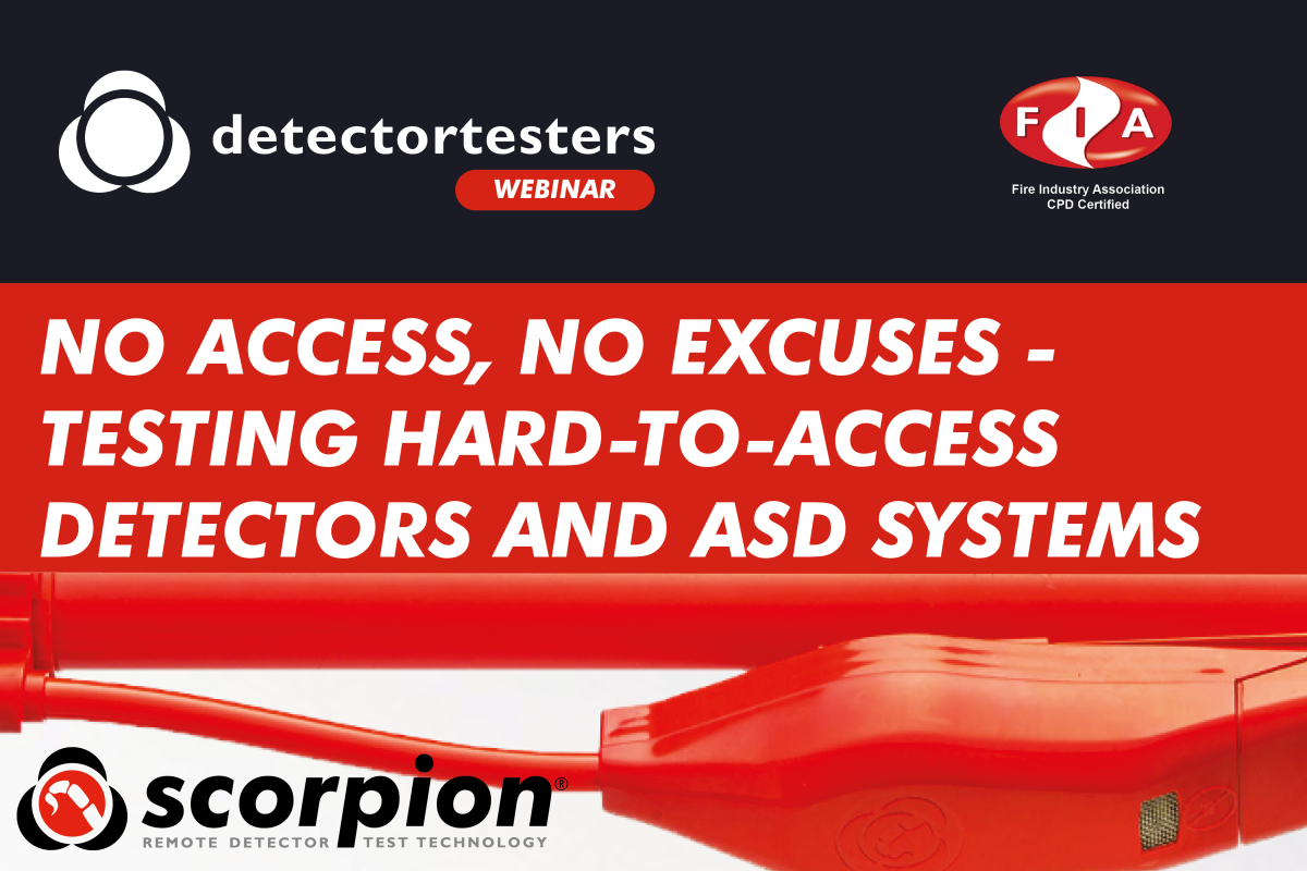 Webinar - Testing hard-to-access detectors and ASD systems