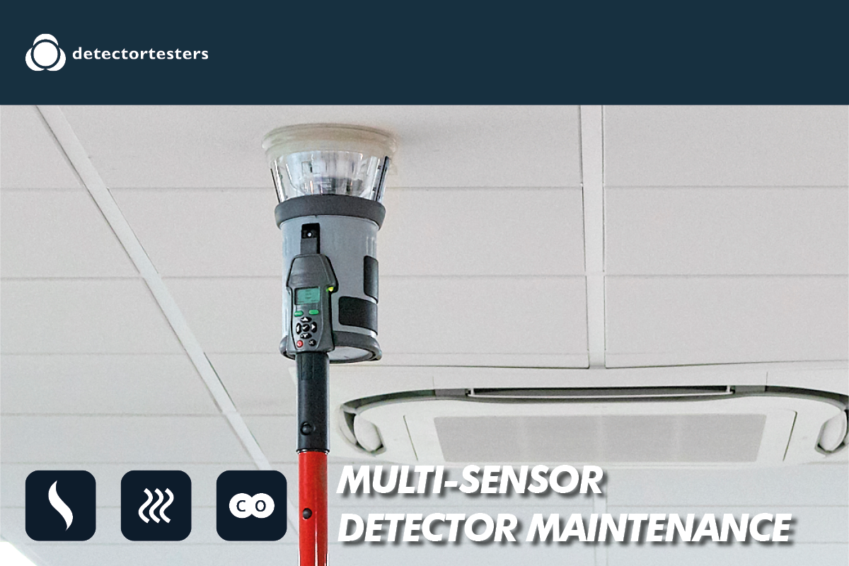 Multi-sensor detector maintenance